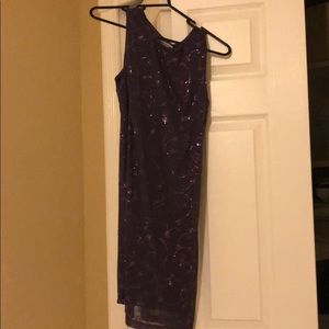 Purple dress